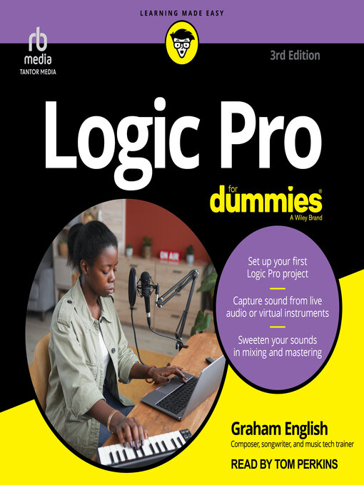 Title details for Logic Pro For Dummies by Graham English - Available